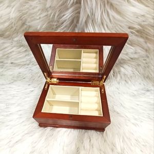 Nogiguchi Wood Jewelry Box - Beautifully Made - Vintage - 7×5"